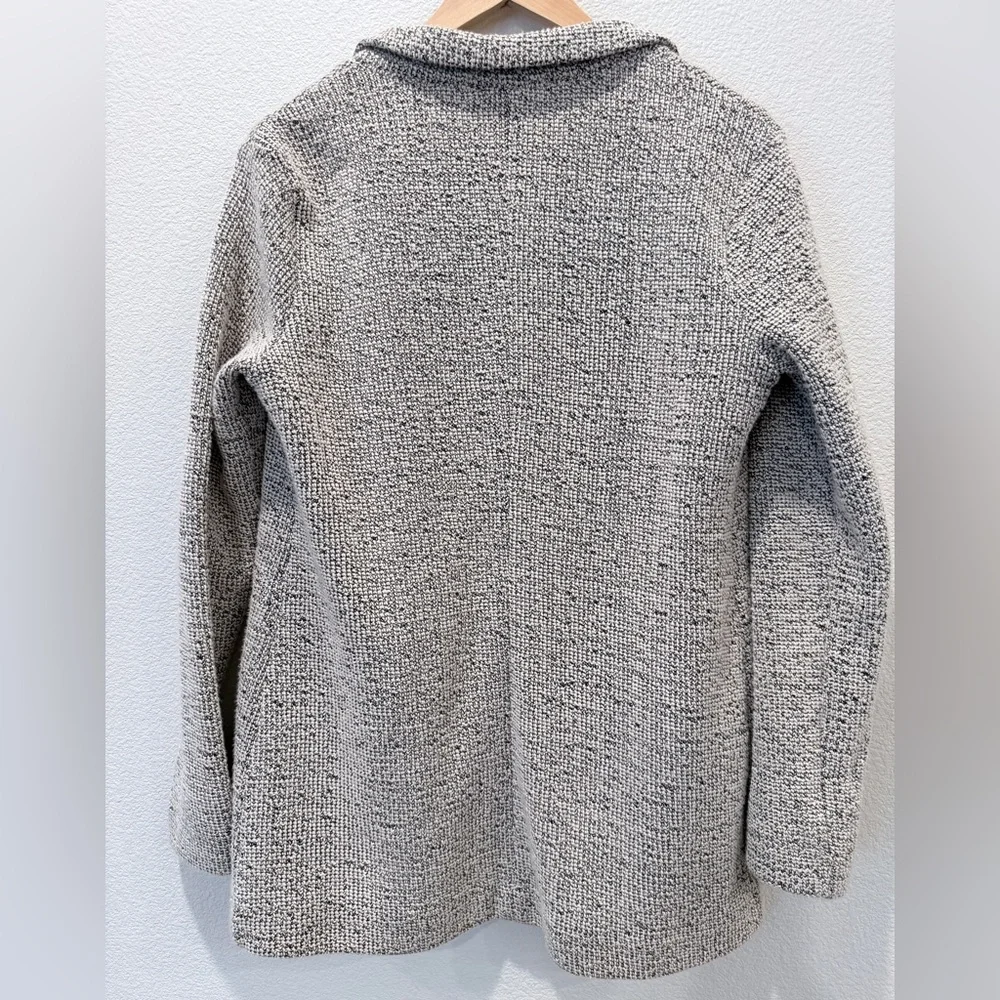ASTR Tweed Knit Blazer Cardigan M | Scandi Minimalist Quiet Luxury Bouclé Jacket - Picture 4 of 9